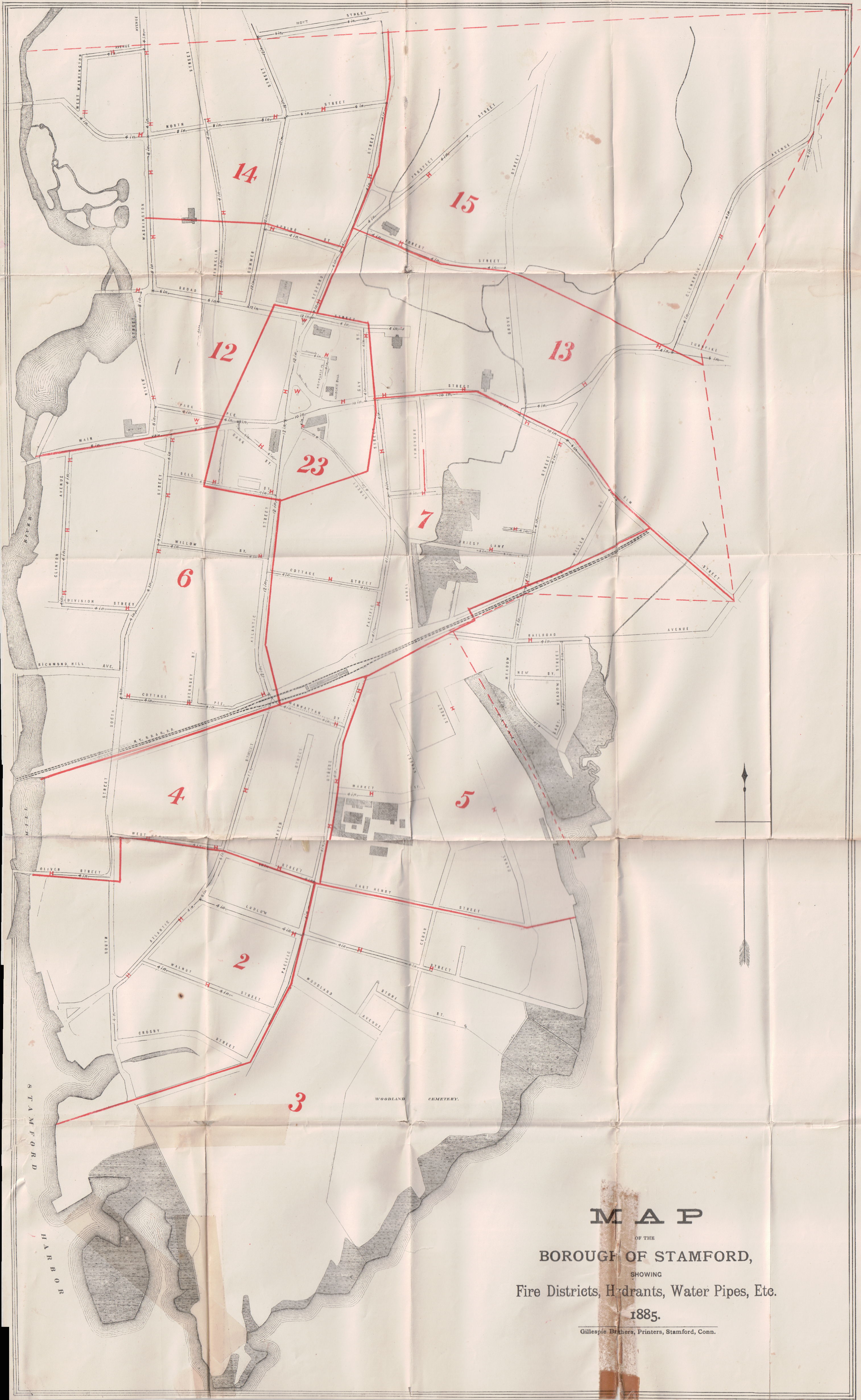 1885 - Hydrant Map